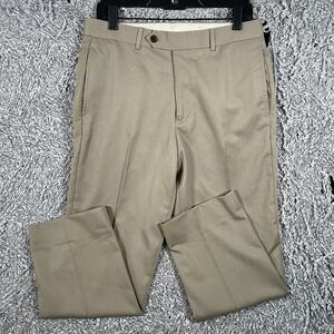 Brooks Brothers Madison Fit Dress Pants Men’s Size 33/30 Beige Preppy Wool Work